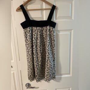 Embroidered Cotton slip dress